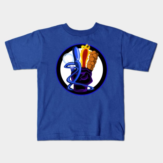 Fantastic 4 Kids T-Shirt by kudoze